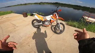 First ride on my 2023 KTM 500 EXC-F