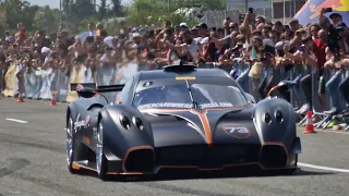 Supercars Accelerating SOC 2022 Huayra R,Apollo EVO,Valkyrie,Chiron,812 Competizione