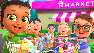 5 Little Babies Going to the Store and MORE | Nookaboos Kids Songs