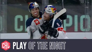 Frederik Tiffels shows his pinpoint precision against EV Zug | Play of the night