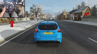Forza Horizon 4 Realistic Driving - Ford Focus RS | Logitech g29 gameplay