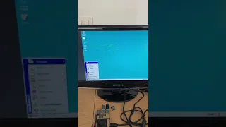 Raspberry pi 4 with Windows 98 on qemu. Age of empires 2 ITA