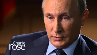 Vladimir Putin on Gay Rights in Russia (September 29, 2015) | Charlie Rose