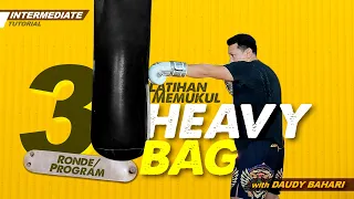 3 Ronde/Program Latihan Memukul Heavy Bag