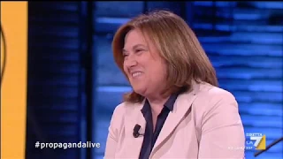 #Propaganda live - Lucia Annunziata i due Vice Premier ,Giorgetti interessante