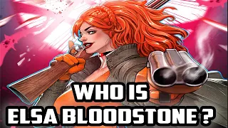 History and Origin of Marvel's ELSA BLOODSTONE!