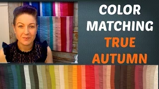 Autumn Color Palette - Mix and Matching Colors for Clothing | Warm Skin Undertone | Color Analysis