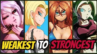 Dragon Ball Female Warriors Ranked From WEAKEST To STRONGEST