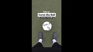 How to Curve the Ball #soccer #football #skills
