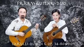 Carulli, Duo in G Op. 34, Rondo - Frary Guitar Duo