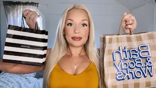 ASMR GIANT HAUL|SEPHORA, MARSHALL’S, WINNERS, DRUGSTORE, BATH AND BODY WORKS AND MORE!✨