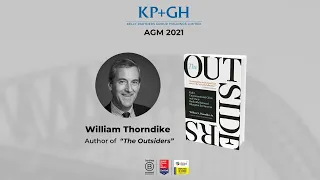 (ASX:KPG   $KPG.AX) AGM 2021  William Thorndike & Brett Kelly Fireside Chat