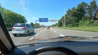 Lille - Maubeuge en train et retour en Renault 20 TL de 1977