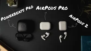 AirPods Pro vs Powerbeats Pro vs Airpods 2 - Which Should You Buy?