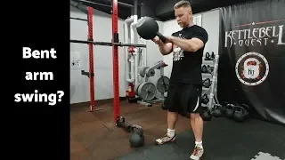 Bent arm kettlebell swing?