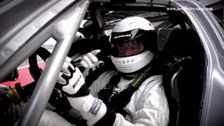 SLS AMG GT3 Racecar Warm-Up with Tommy Kendall -- Clip 3