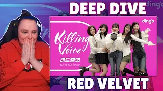 RED VELVET REACTION DEEP DIVE - Killing Voice