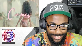 CaliKidOfficial reacts to Ayra Starr - Commas (Lyric Video)