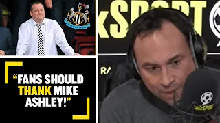 "THEY SHOULD THANK MIKE ASHLEY!" Jason Cundy doesn't hold back on his verdict of Newcastle fans...