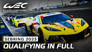 Full Qualifying Session I 2023 1000 Miles of Sebring I FIA WEC