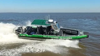 Metal Shark 33 Relentless - Colombian National Police Patrol Boat
