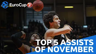 Top 5 Assists | November | 2021-22 7DAYS EuroCup