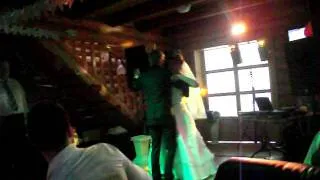 Первый танец на свадьбе. Елена и Алексей (29.07.11)