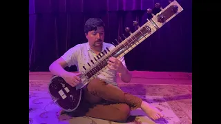 Persian Song on Sitar - Tasnif e Negara | Dastgah Chahargah, Microtonal Sitar Experiment 4