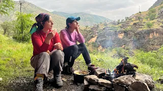 Rainy Day Refuge: Cooking and Coffee in a Pristine Cave