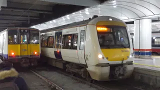 C2C Class 357s at London Liverpool Street