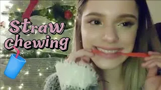 ASMR | Chewing on a Straw 🤤🥤(Plastic Sounds) | No Talking (Except Intro)| ilegna ASMR
