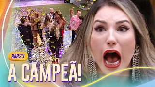 AMANDA É A CAMPEÃ DO BIG BROTHER BRASIL 23 COM 68,9% DOS VOTOS! 🏆 | BBB 23