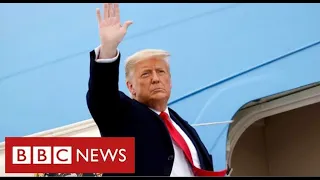 Trump’s last day as President: “Movement we started only just beginning” - BBC News