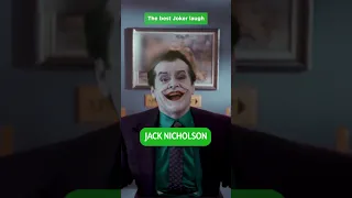 the best Joker laugh