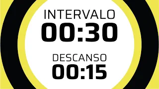 #TIMER | 30 minutes long | 30 second #intervals with 15 seconds break | No music