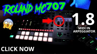 External MIDI Arpeggiator Roland Mc707 (1.8)