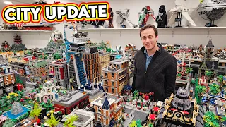 LEGO City Update! Campground Upgrades & Starbucks Modular Building