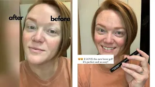 Redhead Eyebrow Gel - Incredible Before & After! Go From No Brows to "Hello, Brows"!!!