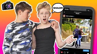 RECREATING Piper Rockelle's INSTAGRAM COUPLES Photos **FUNNY CRUSH CHALLENGE**| LEV CAMERON