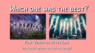 My honest reaction to Pink Venom and After Like, "Agust Release"