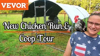 Spend The Day With Us | Vevor Chicken Run | Coop Tour