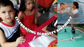 CELEBRATING SCARLETT BIRTHDAY ||RIVERVIEW RESORT CALAMBA CITY