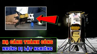 Nguyên nhân khiến tàu vũ trụ Mỹ bị lật nghiêng trên Mặt trăng | Khoa học vũ trụ - Top thú vị |