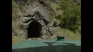 Scary train tunnel.  Haunted tunnel