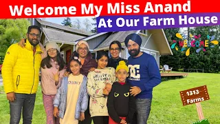 Welcome My Miss Anand At Our Farm House | RS 1313 VLOGS | Ramneek Singh 1313