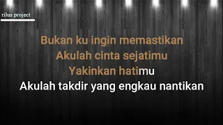 arief - SATU RASA CINTA - KARAOKE [Lirik] #minang #fyp