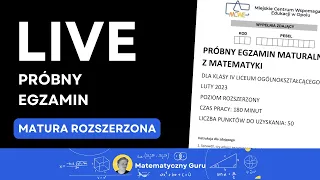 MAJ 2024 - PRÓBNA MATURA Z MATEMATYKI - POZIOM ROZSZERZONY