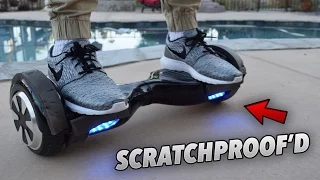 INSANE HOVERBOARD SCRATCH PROOF TRICK