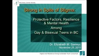 Strong in Spite of Stigma: Protective Factors, Resilience & Mental Health Among Gay & Bisexual Teens