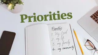 Priorities: My Community